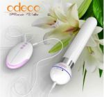 Вибратор Music Odeco с дистанционным управлением (белый)